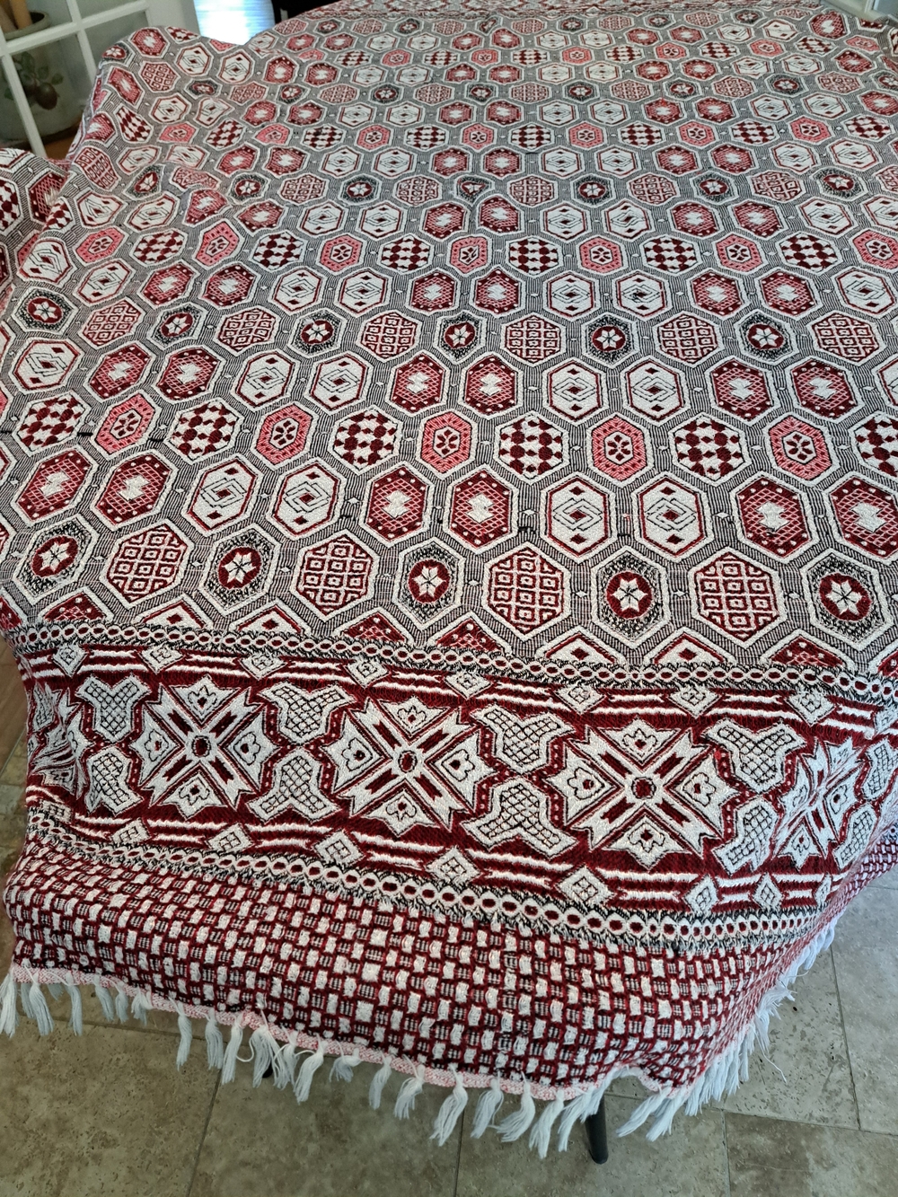 Turkish Style Lightweight Woven Throw Blanket